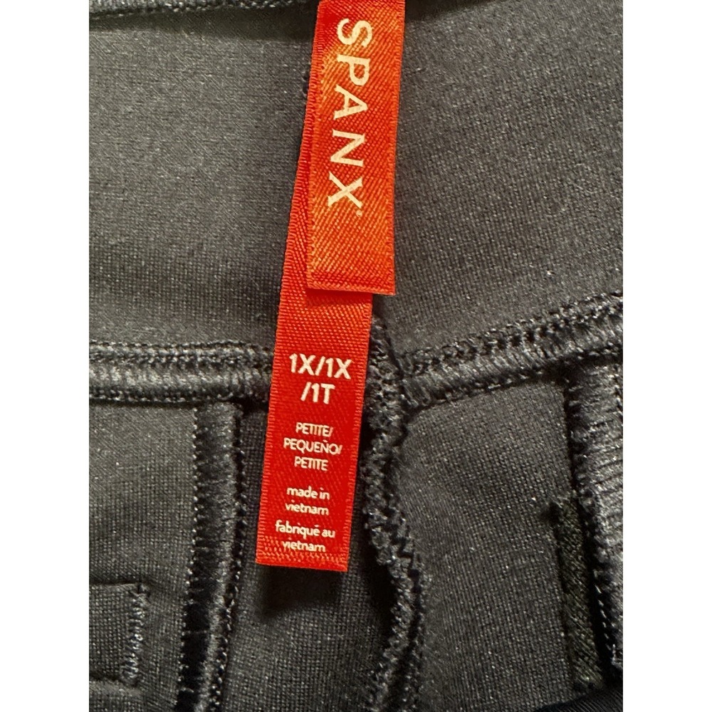 Spanx Perfect Pant Hi-Rise Flare Classic Navy Petite 1X NWT 20252Q Professional - Picture 7 of 8